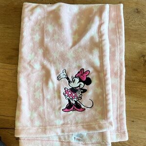 Disney Minnie Mouse Pink Throw Blanket